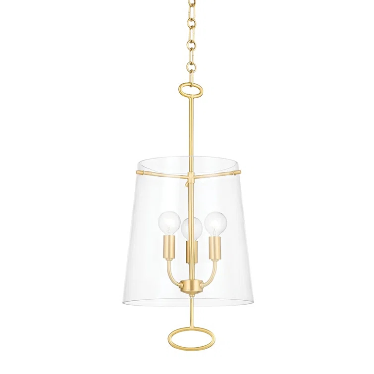 Howe Pendant Light - Antique Brass / Small