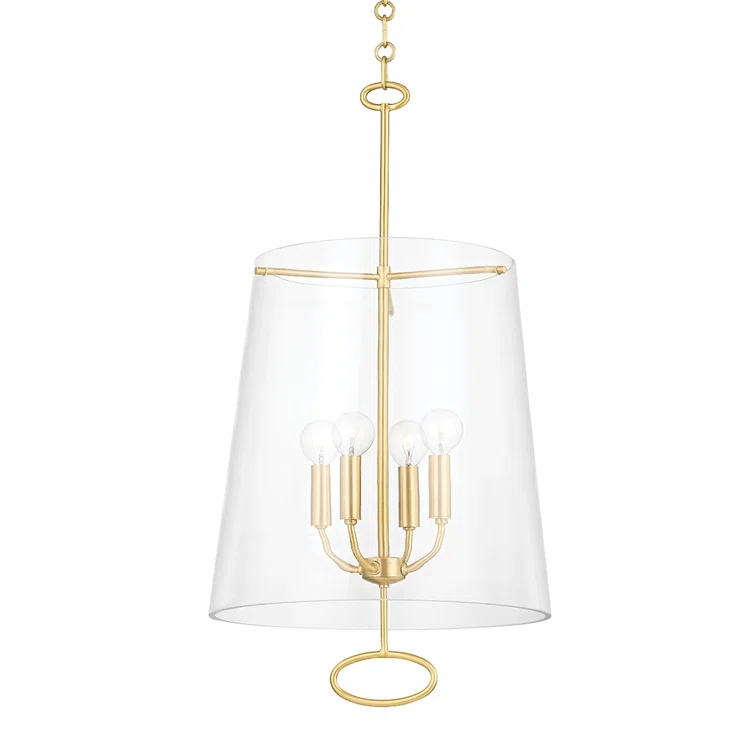 Howe Pendant Light - Antique Brass / Large