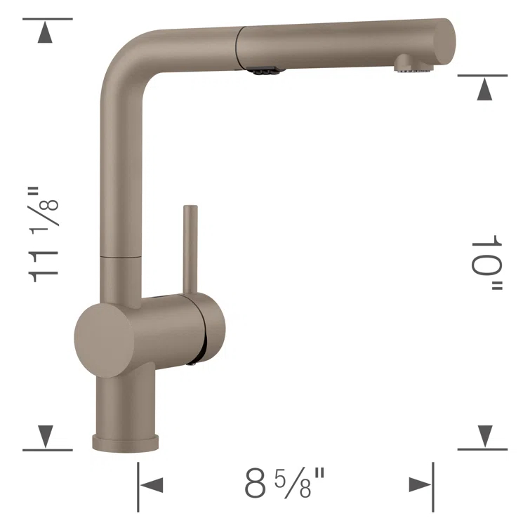Linus Pull Out Dual Spray Kitchen Faucet