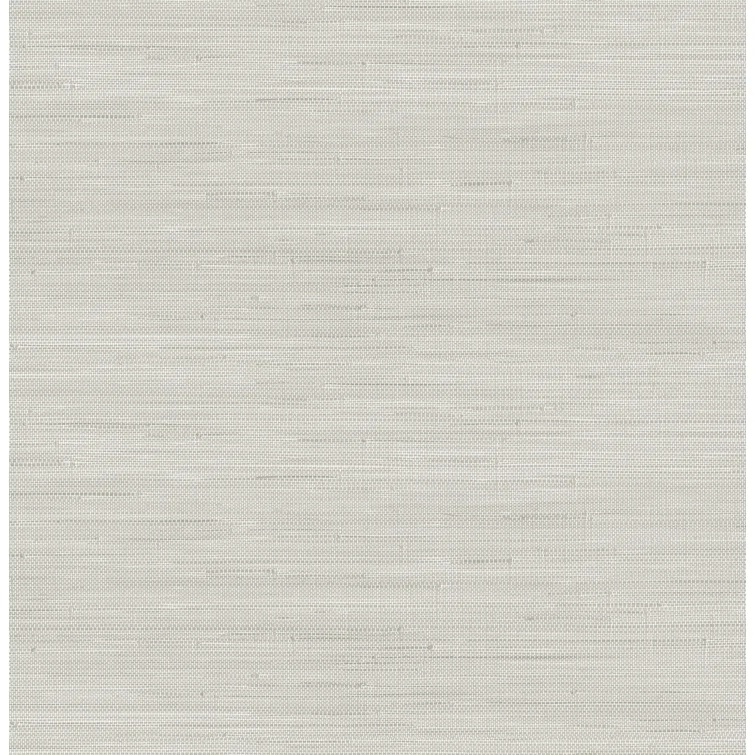 18 ft x 20.5 in x 0.025 in Grasscloth Peel and Stick Wallpaper Roll