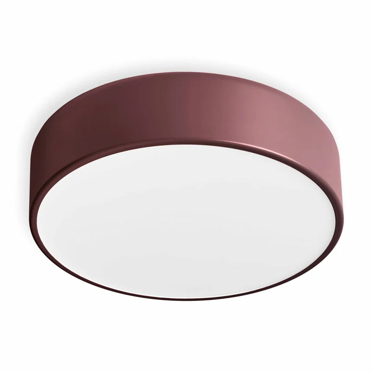 Bobber Glass LED Flush Mount