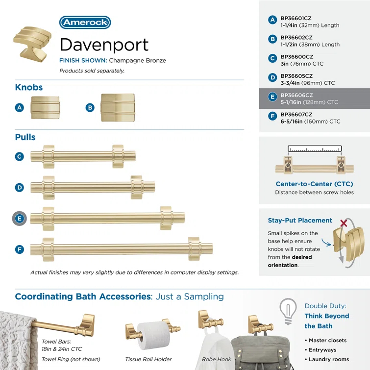 Davenport Bar Pull