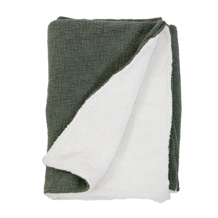 Humboldt Throw by Pom Pom at Home - Moss