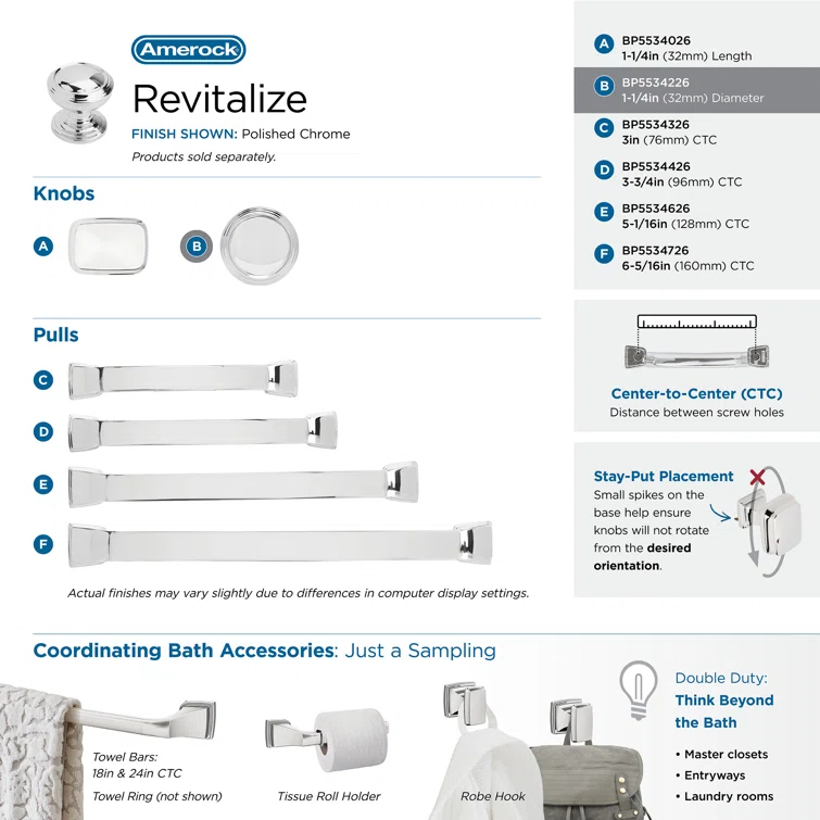 Allison 1 1/4" Diameter Mushroom Knob