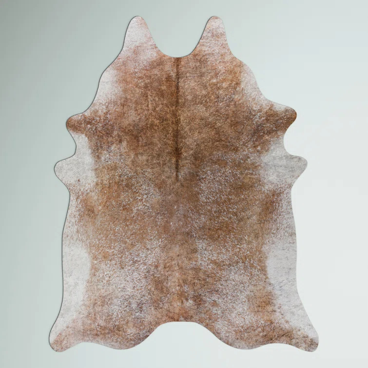 Albury Animal Print Brown Area Rug