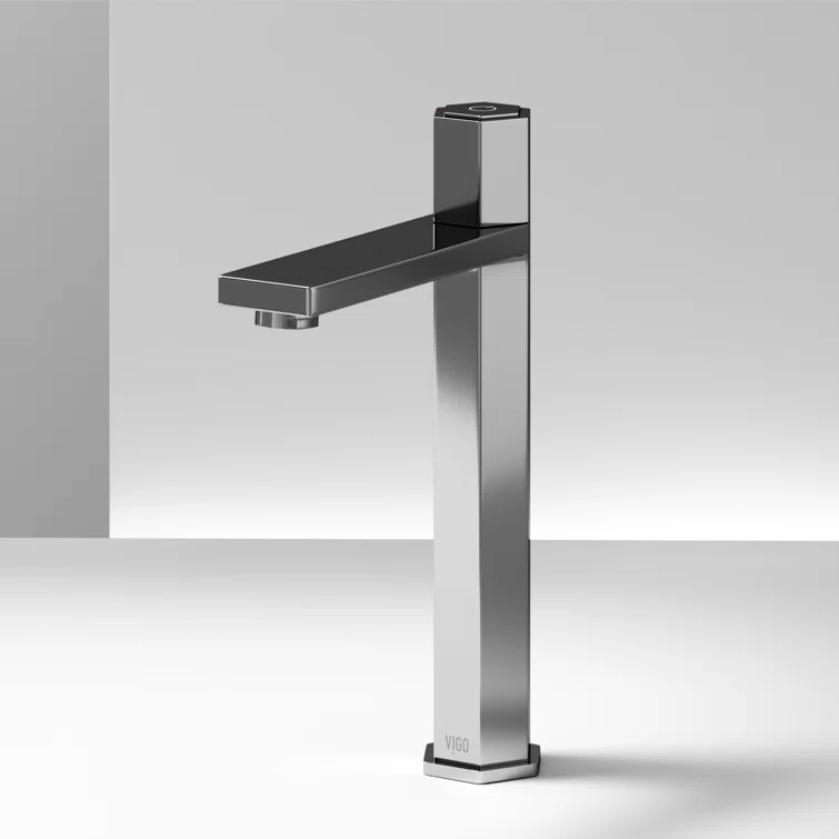 Nova 10" H Single Handle Vessel Sink Bathroom Faucet
