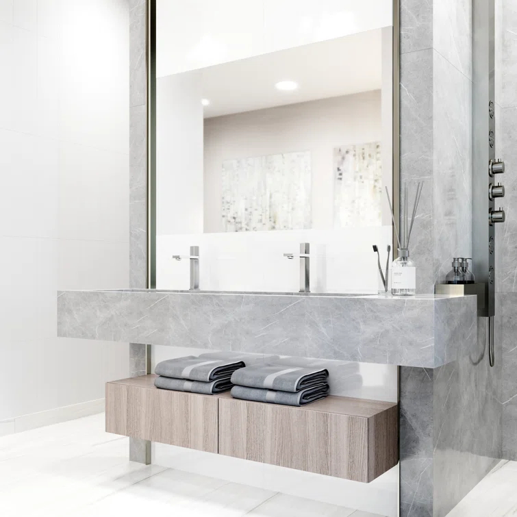 Nova 8" H Single Handle Single Hole Bathroom Faucet