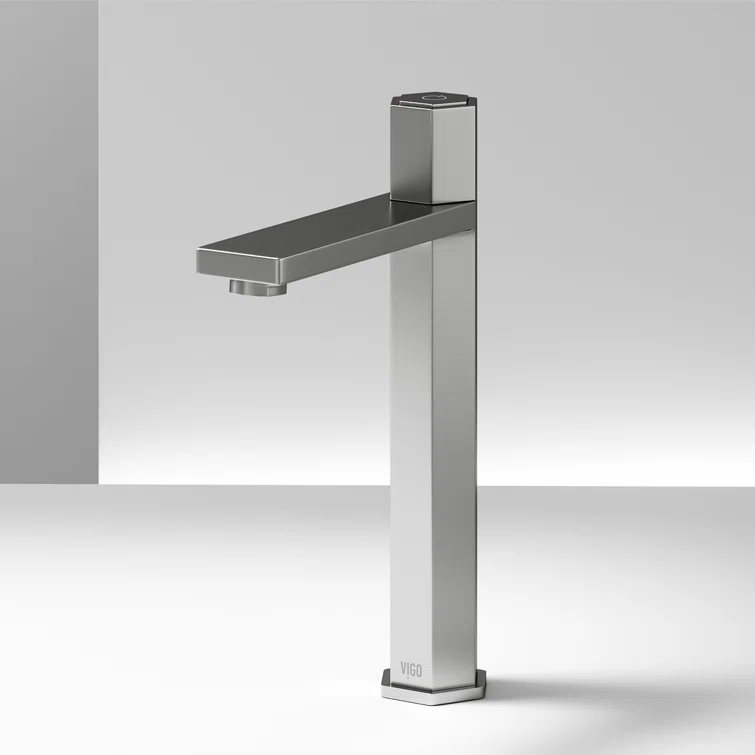 Nova 10" H Single Handle Vessel Sink Bathroom Faucet