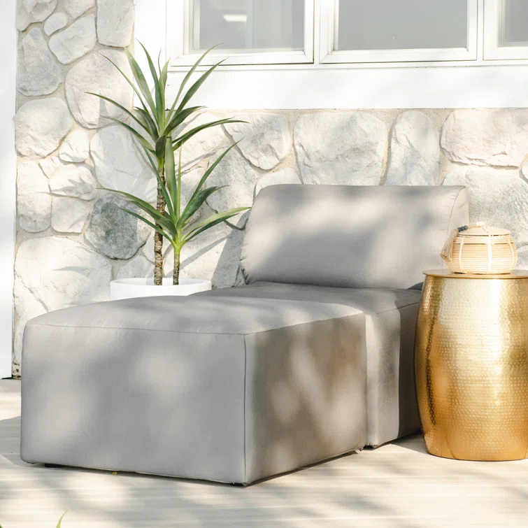 Big Joe Patio Outdoor Lounge Chair & Ottoman Set