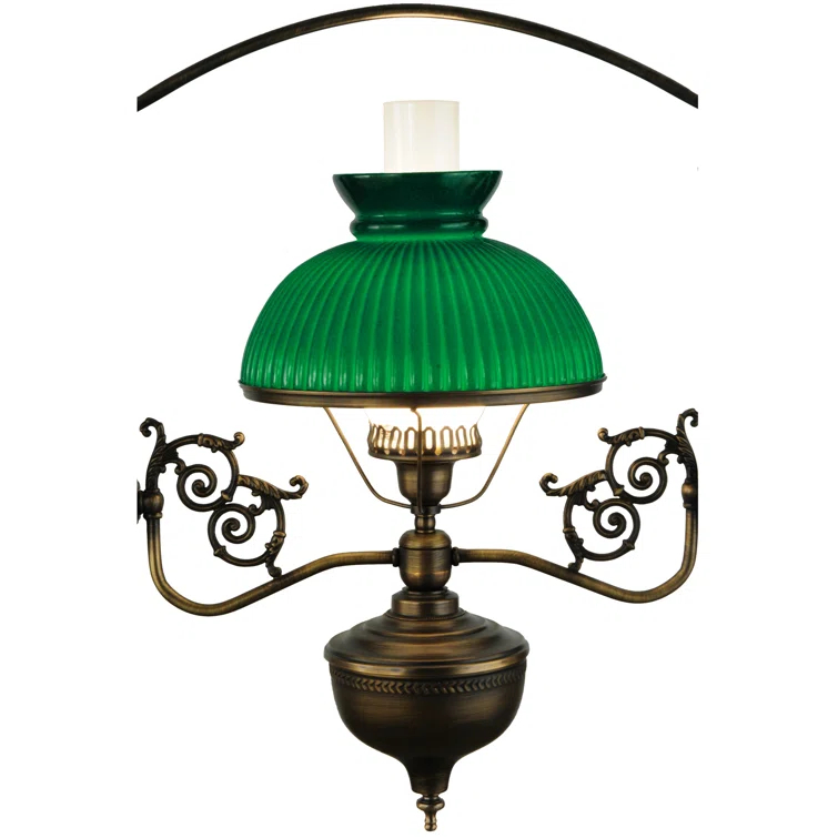 Meyda Tiffany & Stained Glass 3 - Light Antique Black Kitchen Island Pendant