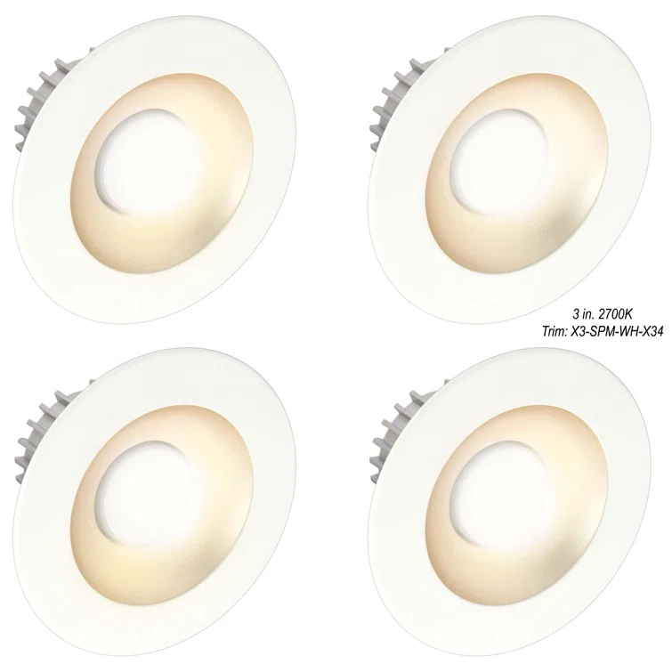4'' Dimmable Air-Tight Standard Recessed Lighting Kit