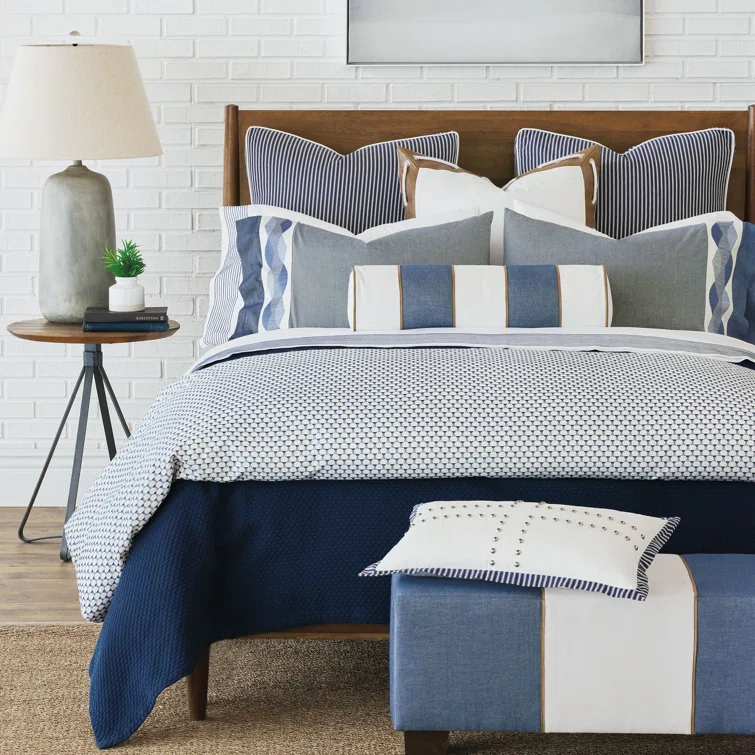 Halprin Modern & Contemporary Cotton Coverlet
