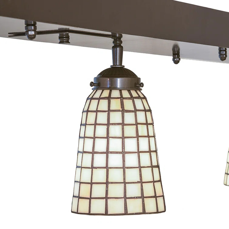 Oil Rubbed Bronze 3-Light Glass Island Pendant