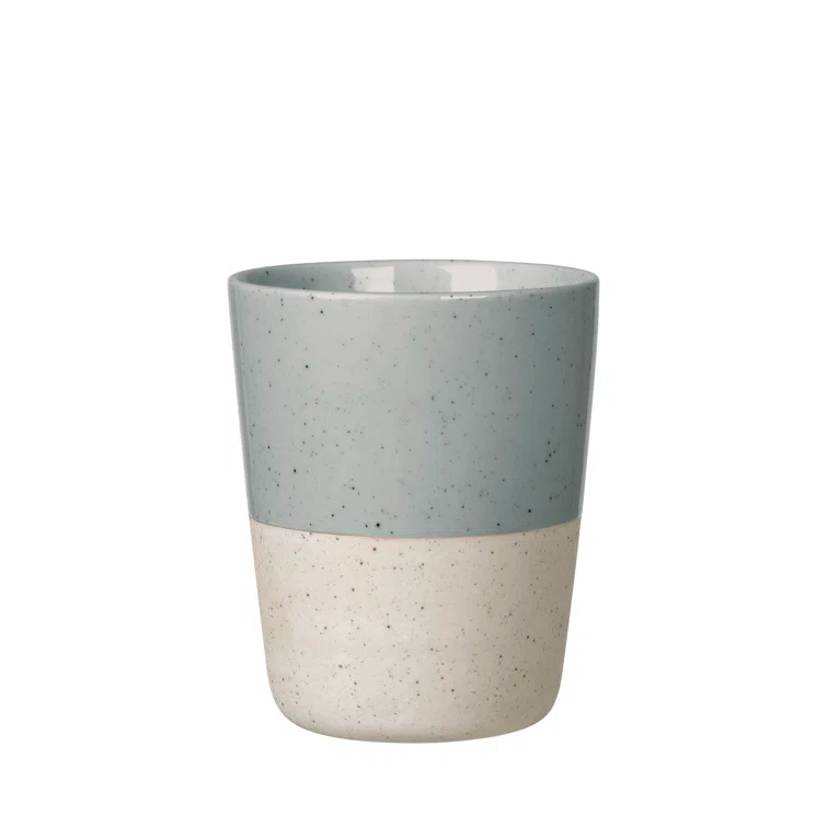 SABLO Ceramic Handleless Coffee Mug (Set of 4)