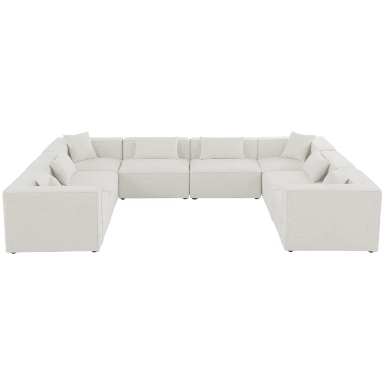 Cube 8 - Piece Upholstered Sectional