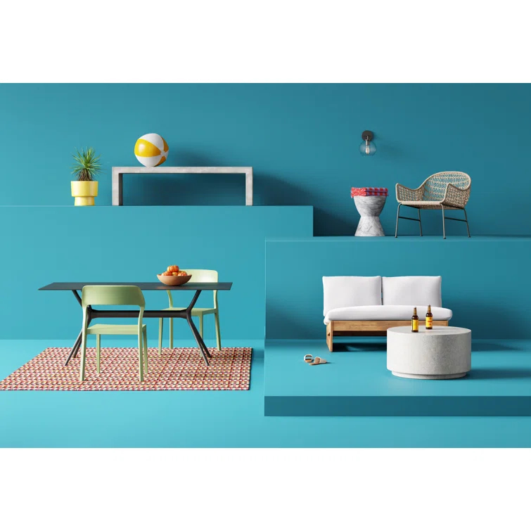 Farrah Synthetic Laminate Outdoor Dining Table