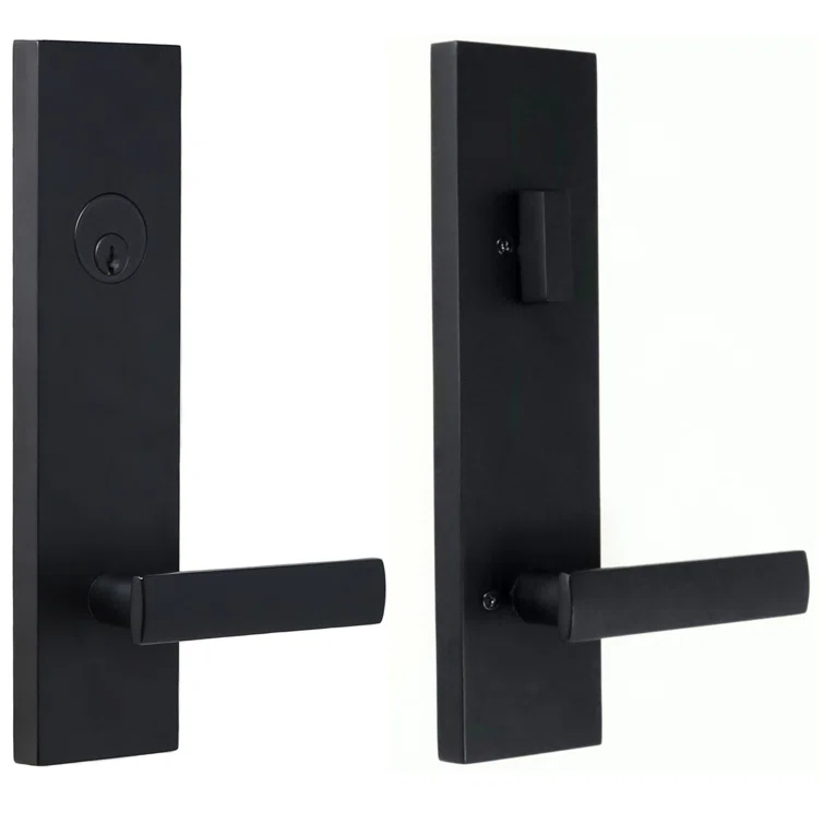 Weslock 066213232SL2D Complete Transitional Entry Lever Set with Deadbolt