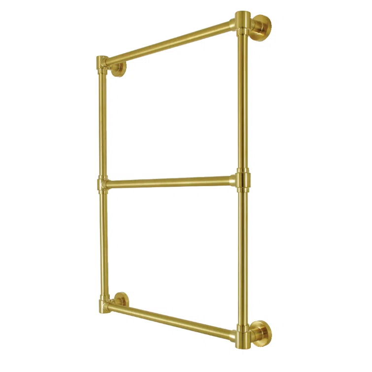 Kingston Brass Gallant 24-Inch Wall Mount 3-Bar Towel Rack