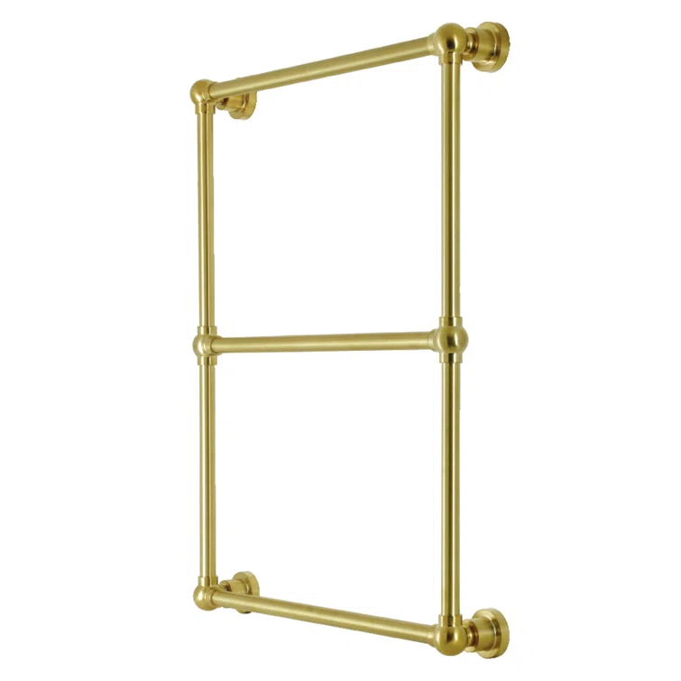 Kingston Brass Palatine 24-Inch Wall Mount 3-Bar Towel Rack