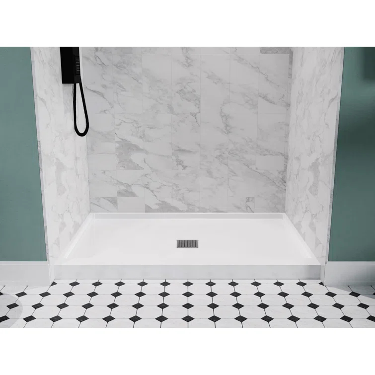 48'' W 32'' D Rectangular Triple Shower Base