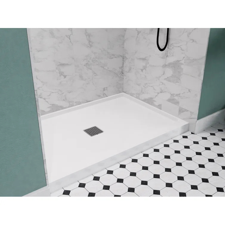 48'' W 32'' D Rectangular Triple Shower Base