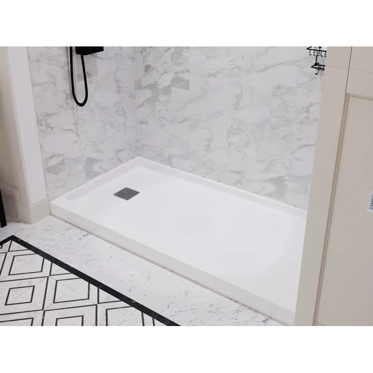 30'' W 60'' D Rectangular Triple Shower Base
