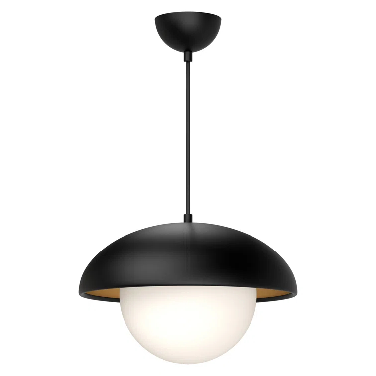 Alessia Single Light Glass Pendant
