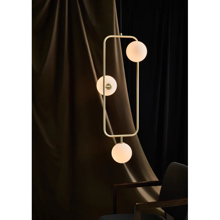 Sircle 3 - Light Unique/Statement Pendant