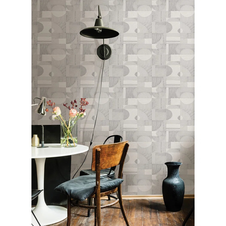 Aviara Peel & Stick Geometric Roll