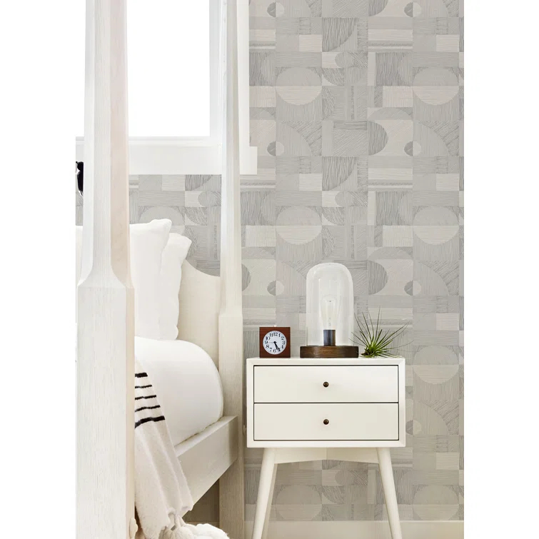 Aviara Peel & Stick Geometric Roll