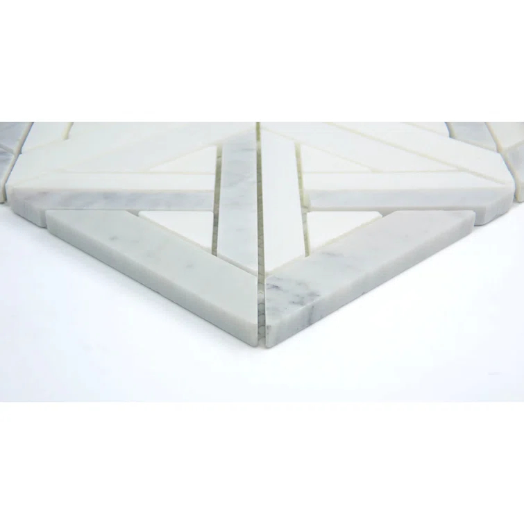 Alluro™ 12" x 12" Natural Stone Marble Look Wall & Floor Tile