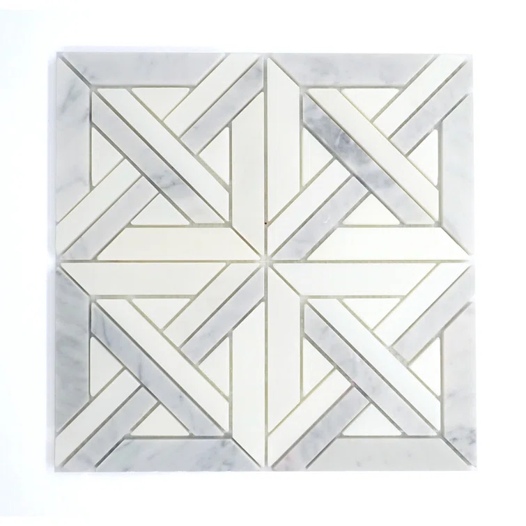 Alluro™ 12" x 12" Natural Stone Marble Look Wall & Floor Tile