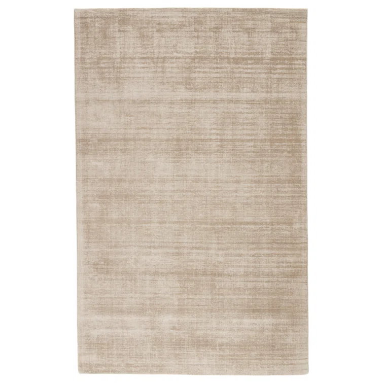 Owens Hand Loomed Rayon / Viscose Pelican Rug