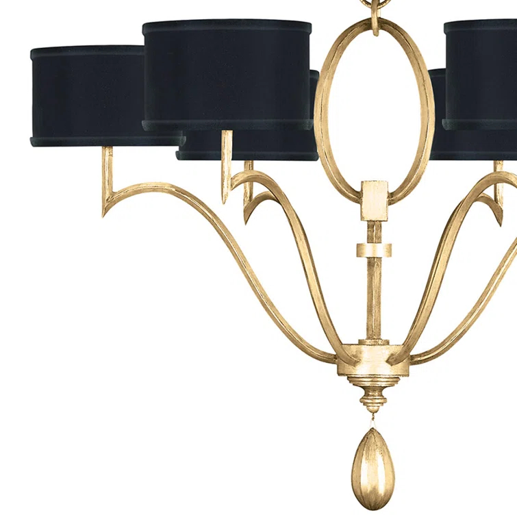 Fine Art Handcrafted Lighting Allegretto 39" Round Chandelier