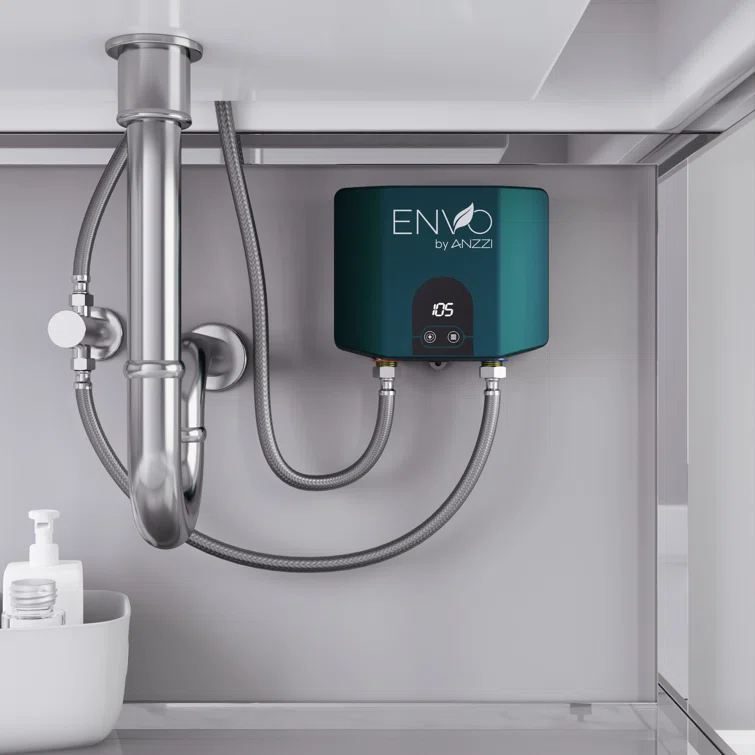 Envo ANZZI 3.5 Kw Tankless Electric Water Heater - Single Point of Use
