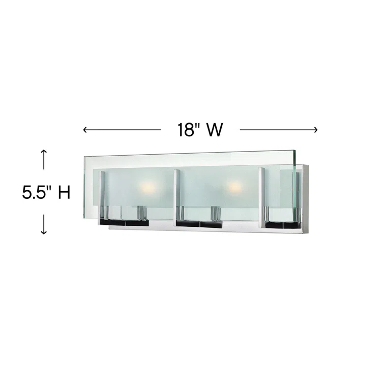 Latitude 2-Light Dimmable Vanity Light