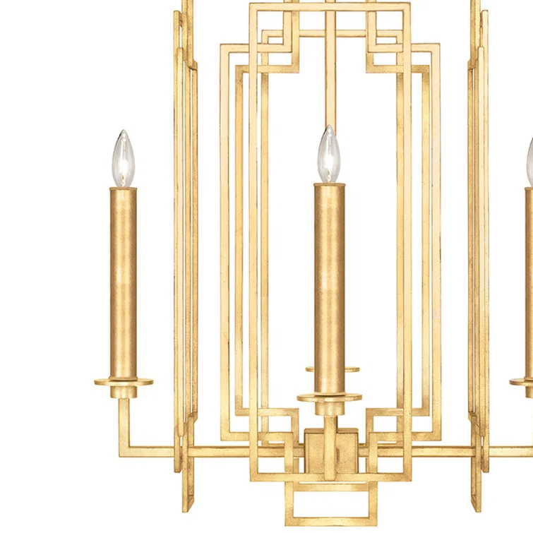 Fine Art Handcrafted Lighting Cienfuegos 22" Square Chandelier