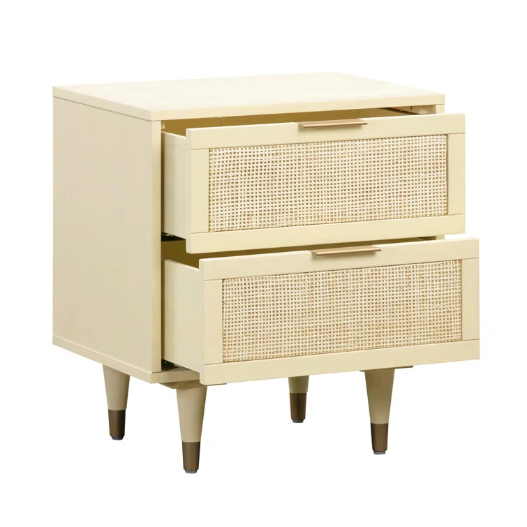 22'' W Cane Nightstand