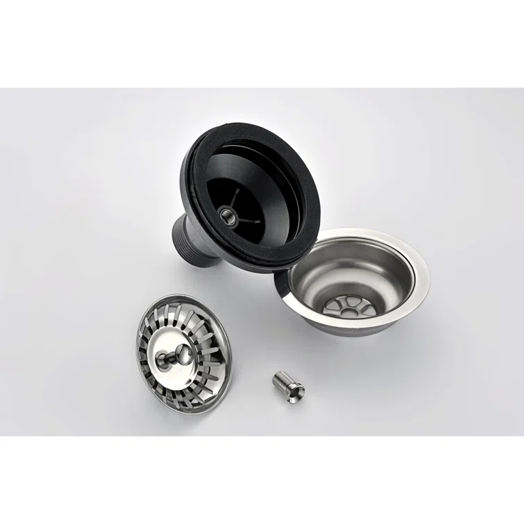 Vanguard 32.75'' L Undermount Single Bowl Stainless Steel Kitchen Sink