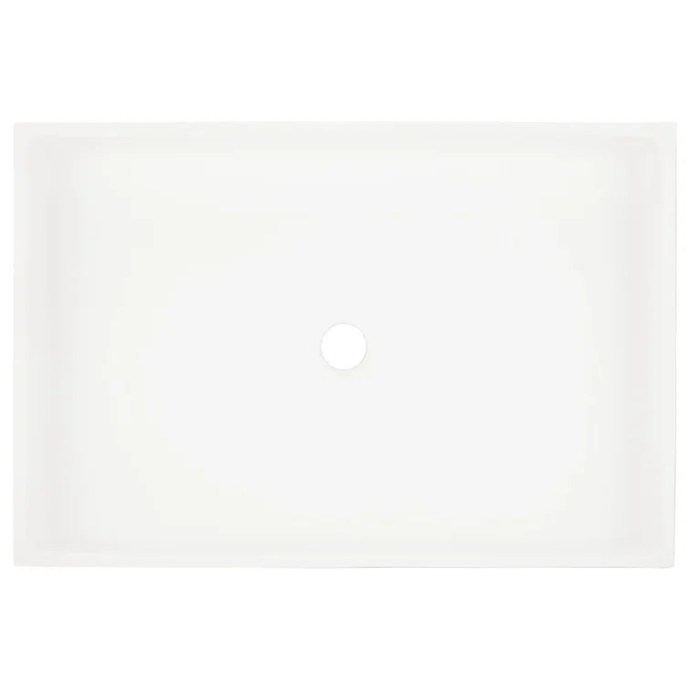 24" Cosima Rectangular Matte Resin Vessel Sink