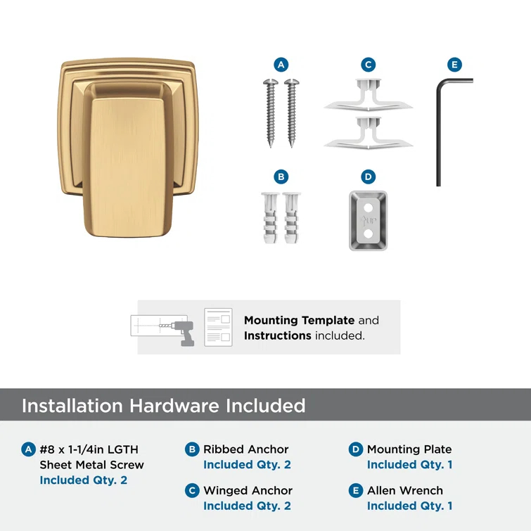 Revitalize Wall Mounted Robe Hook