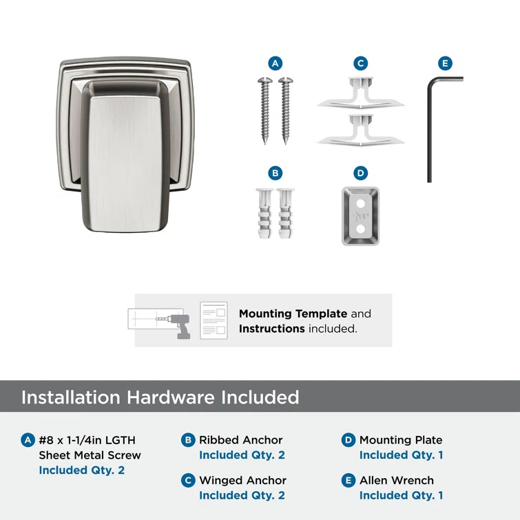 Revitalize Wall Mounted Robe Hook