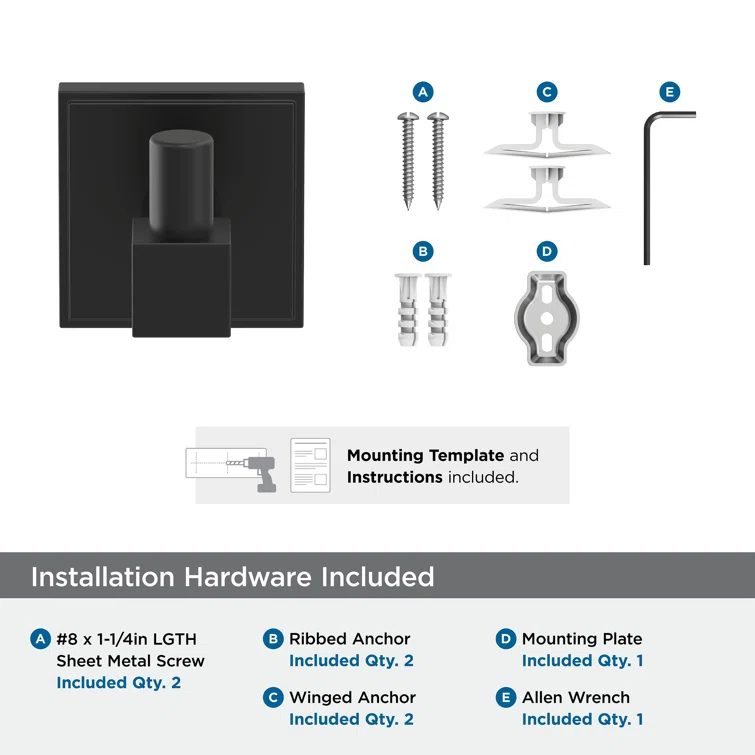 Appoint Wall Mounted Robe Hook