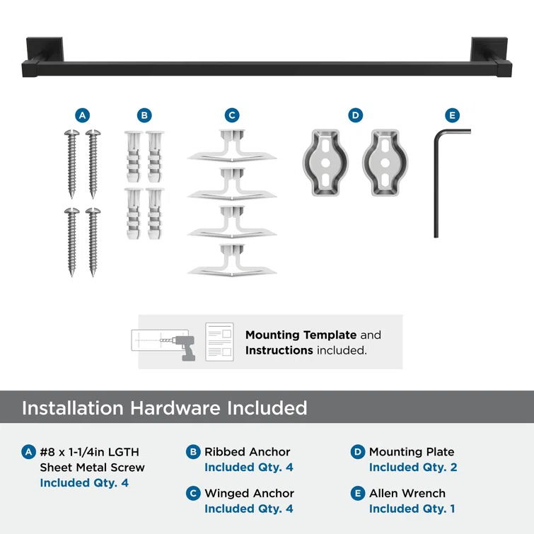 Appoint 25.87" Wall Mounted Towel Bar
