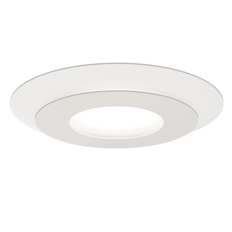 SONNEMAN Offset Glass LED Flush Mount
