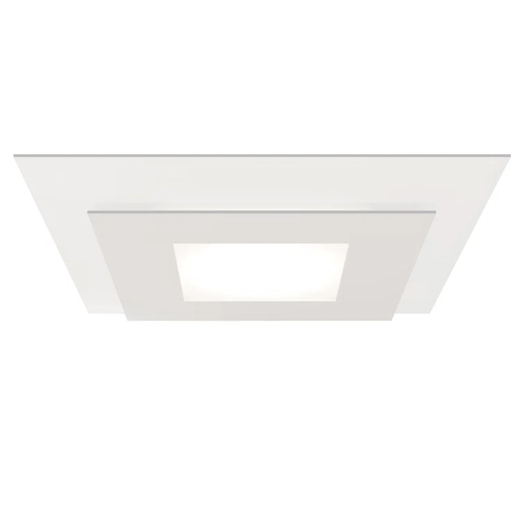 SONNEMAN Offset Glass LED Flush Mount