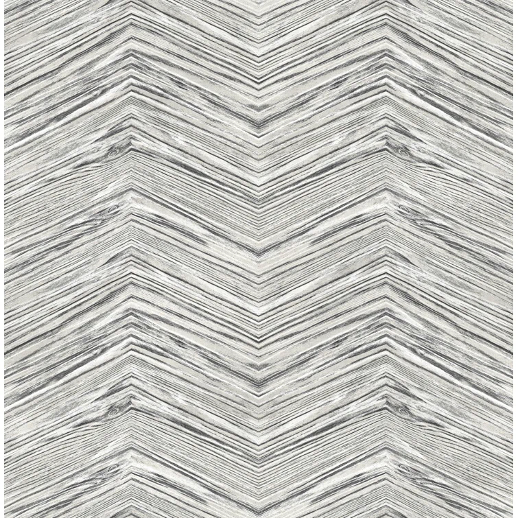 Wood Chevron Peel & Stick Chevron Roll