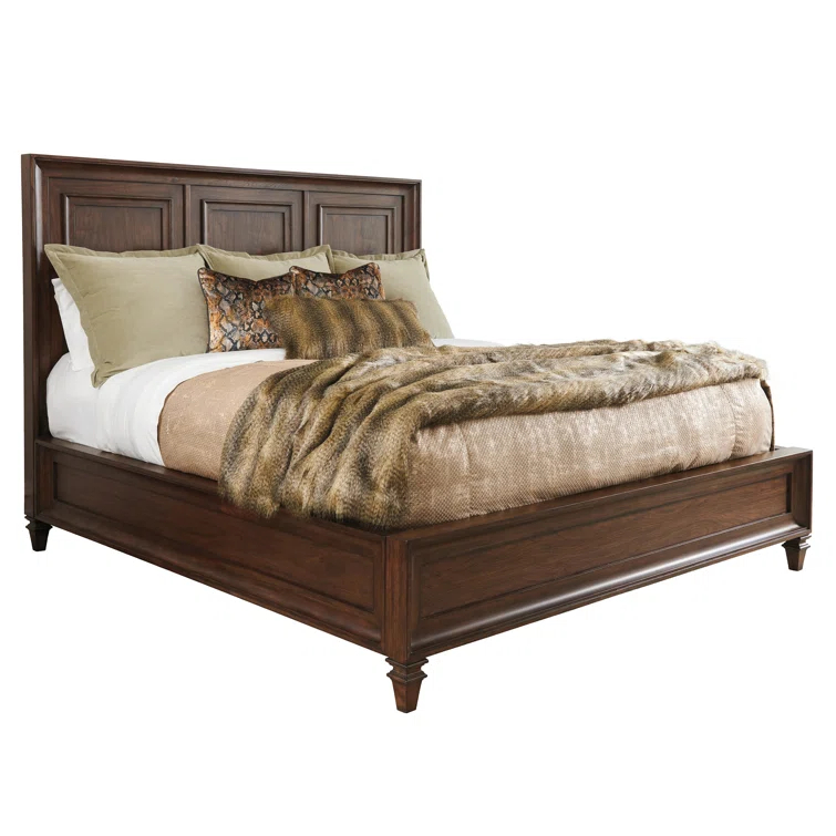 Silverado Walnut Creek Wood Panel Bed
