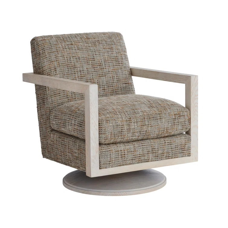 Barclay Butera Upholstery Upholstered Swivel Armchair