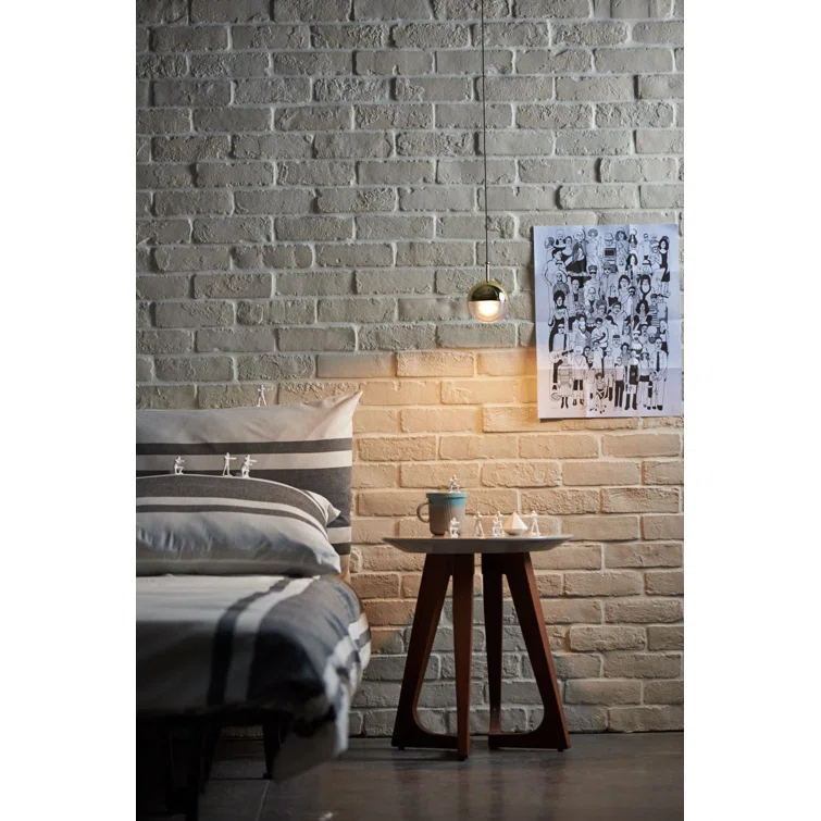 Dora Chic LED Globe Pendant Light in Chrome Finish